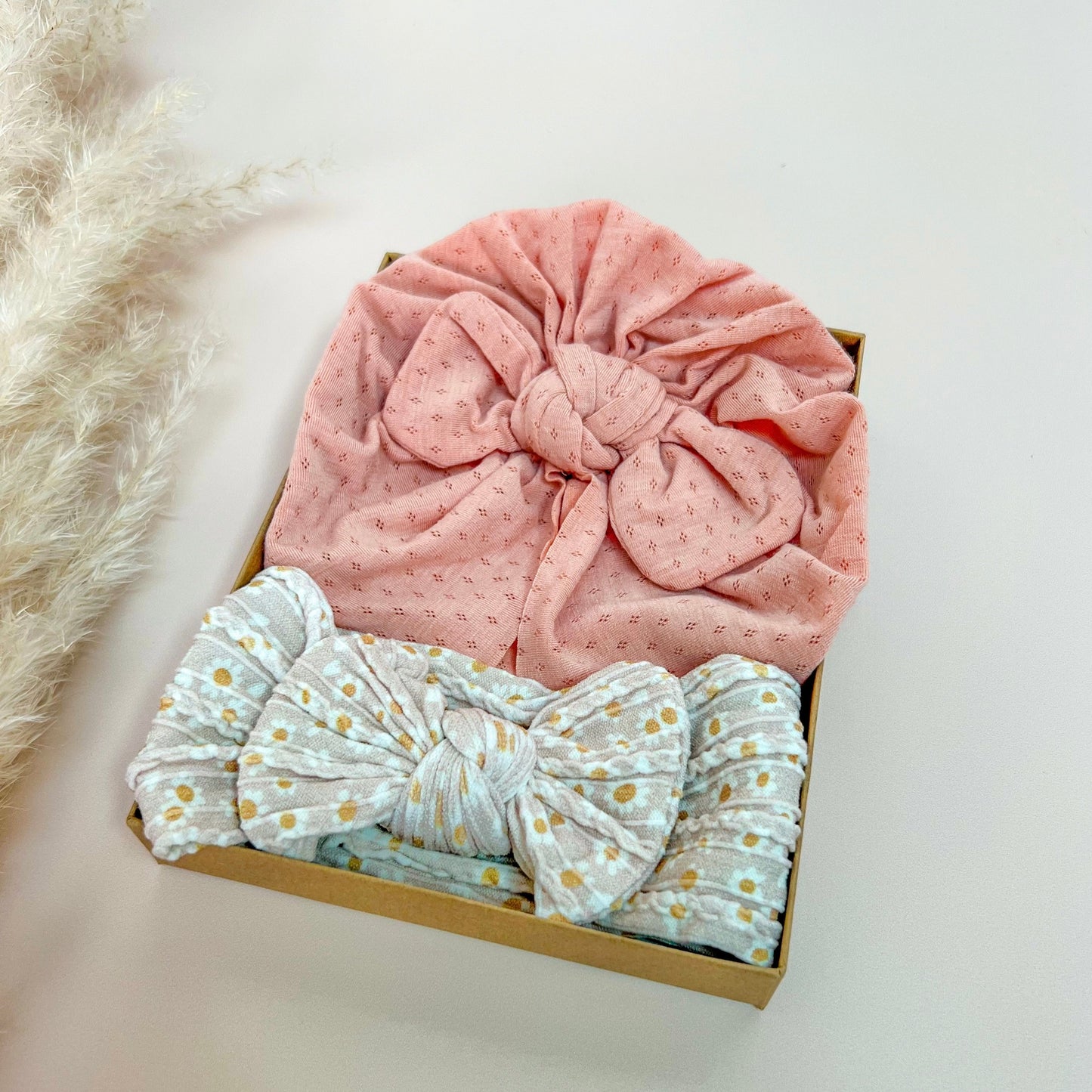 Pointelle Turban Headband